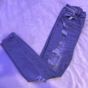 WAX + JEAN// SKINNY BLUE JEANS